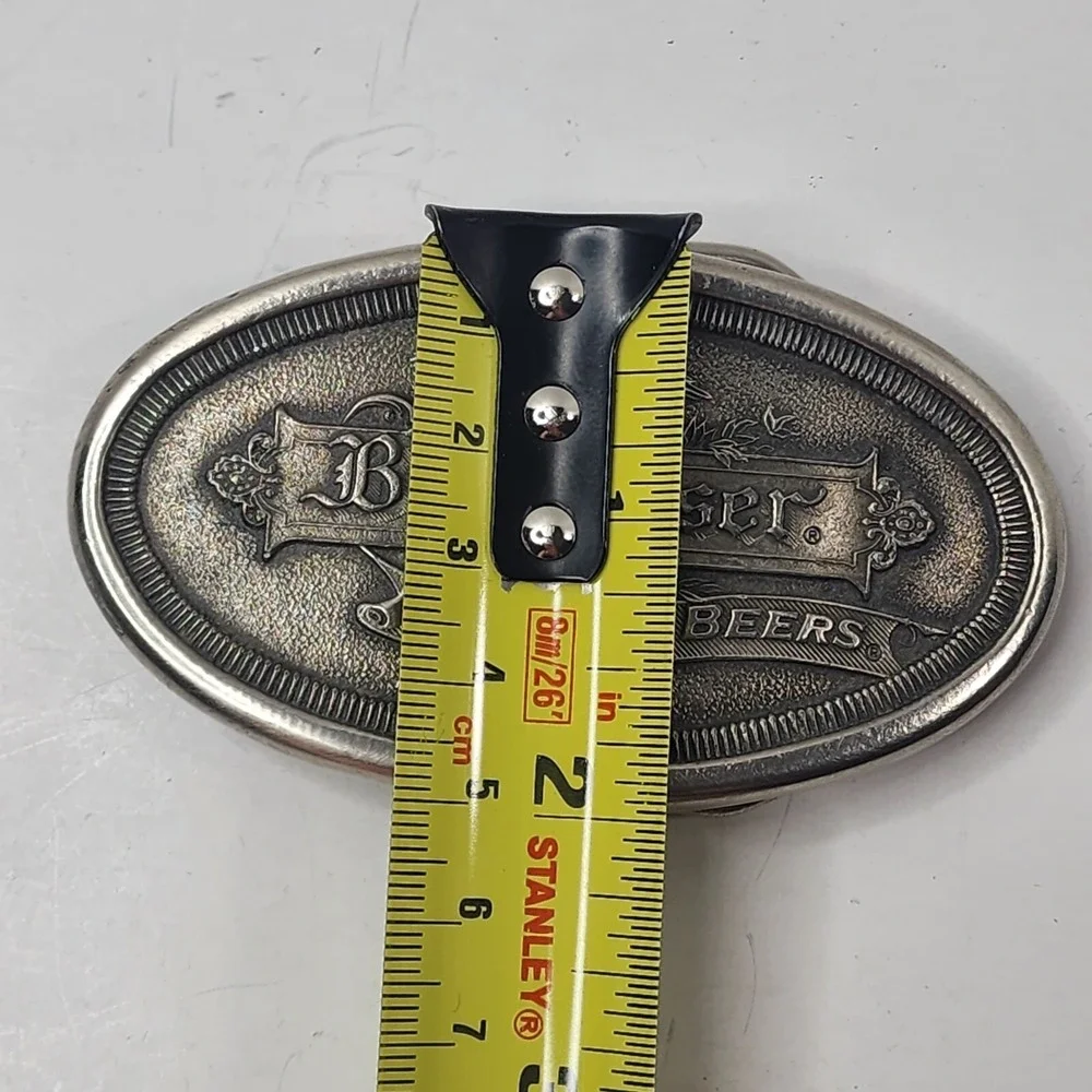 Budweiser King Of Beers Promo Belt Buckle - Vintage 1977 Koleaco Dallas
